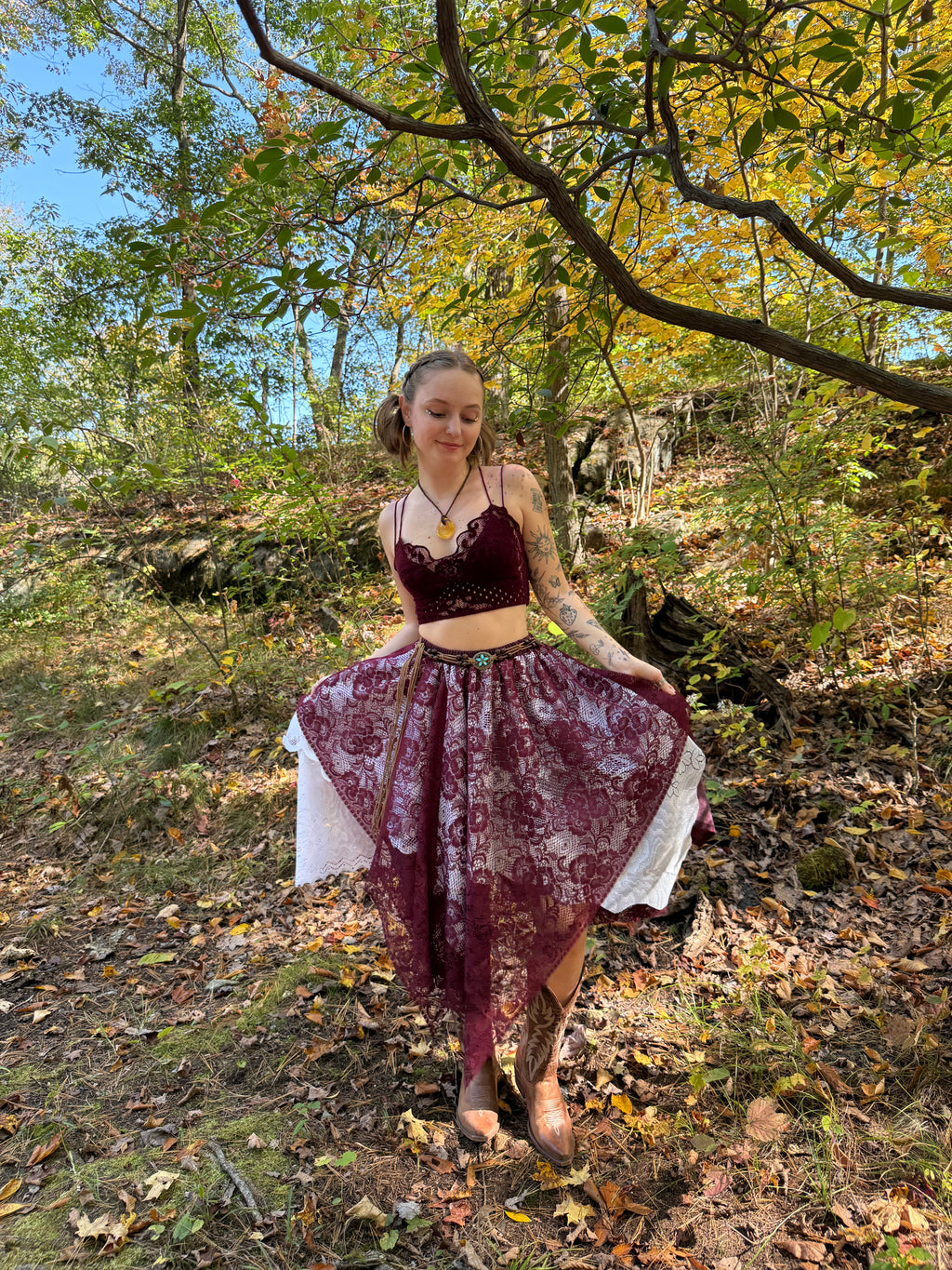 layered fairy skirt