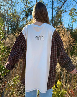 hozier flannel tee