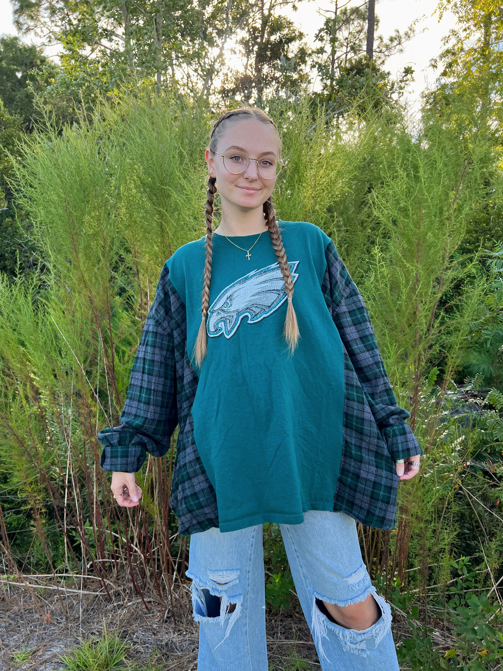 eagles flannel