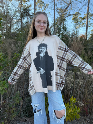 jack harlow flannel tee