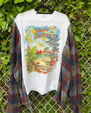 jimmy buffett flannel