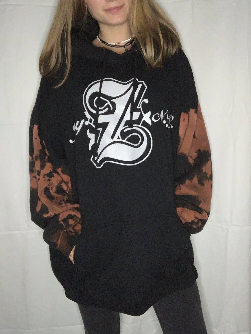 JAY-Z Bleached Sleeve Hoodie