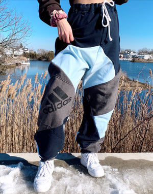 icy blue adidas sweats