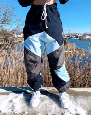 icy blue adidas sweats