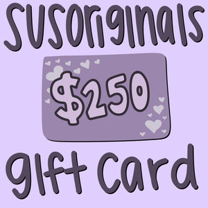 susoriginals gift card