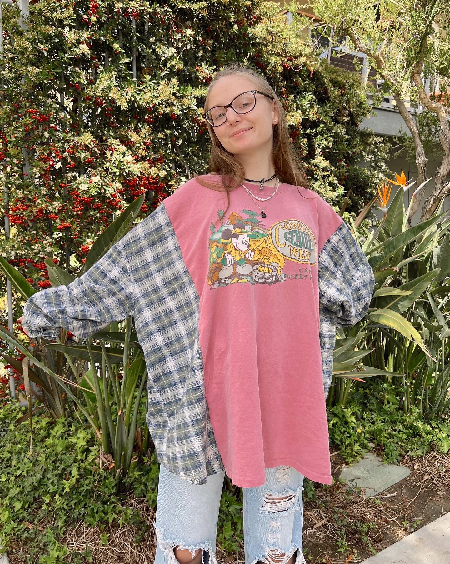 camp mickey flannel