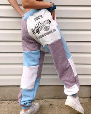 vintage harley purple sweats