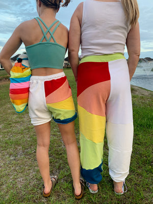 rainbow "pride" shorts