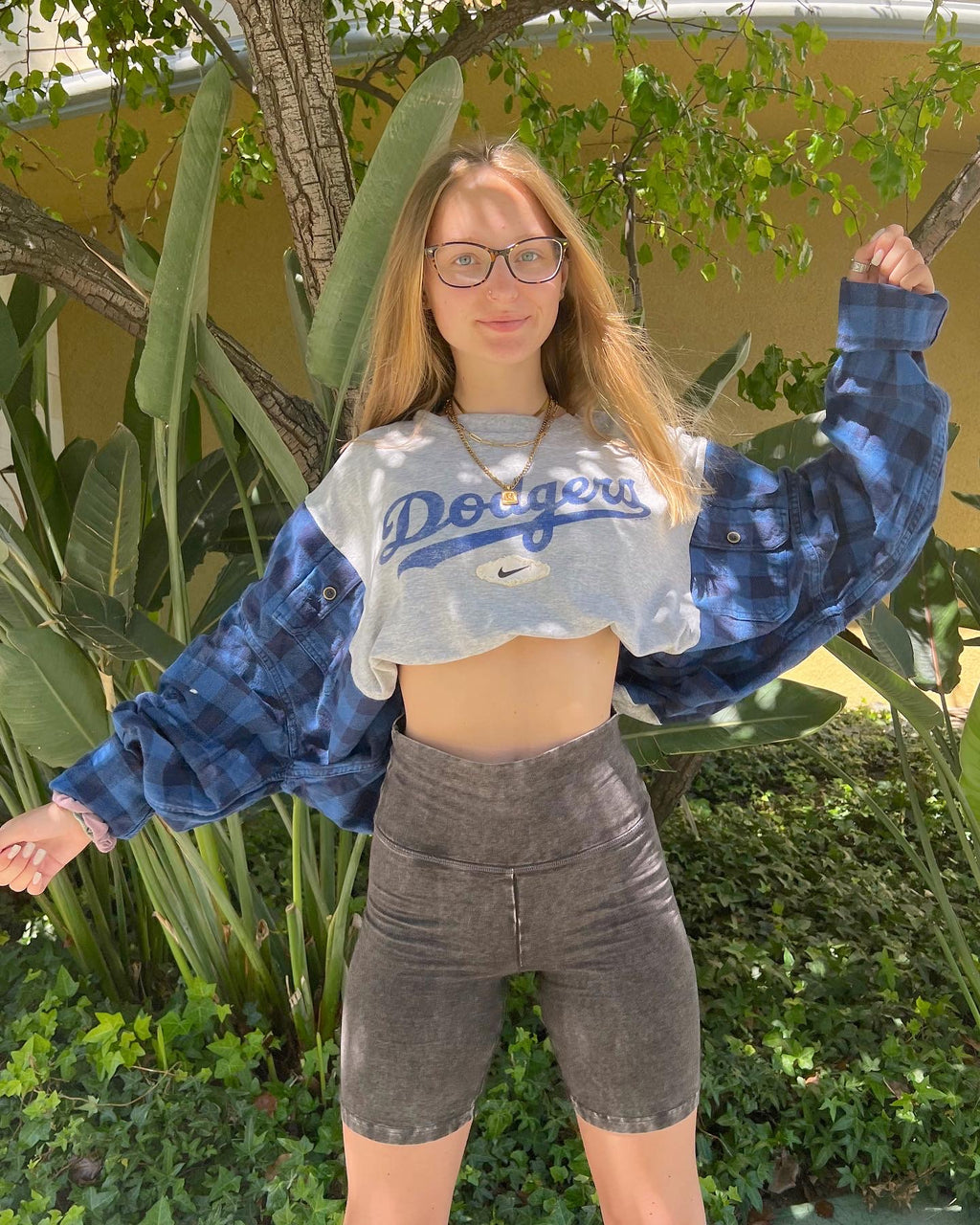 dodgers flannel