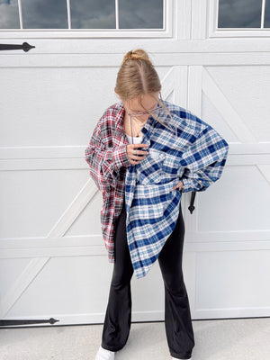 gray tag flannel