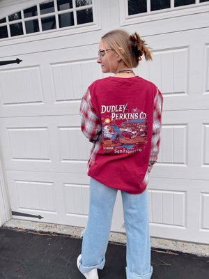 red harley flannel