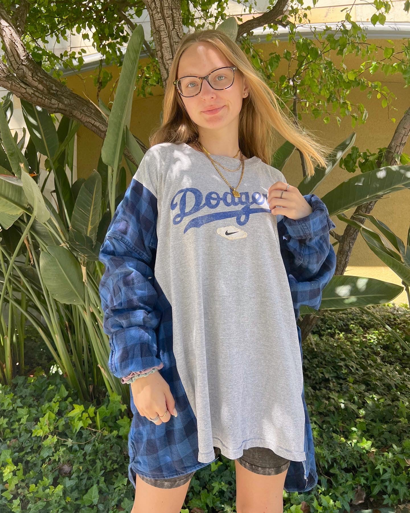 dodgers flannel