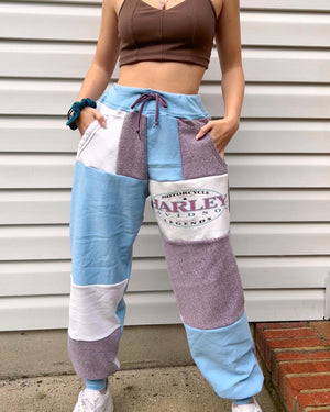 vintage harley purple sweats